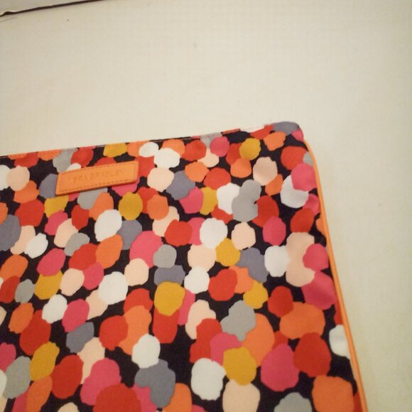 Vera Bardley Large Cosmetic Bag Pixie Confetti Make Up No Strap - Picture 4 of 10